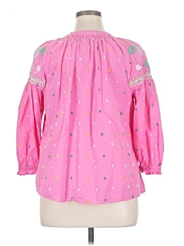 Crown & Ivy 3/4 Sleeve Blouse (view 2)