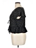 Dizzy Lizzy 100% Polyester Black Short Sleeve Top Size XL - photo 5