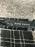 Zara Basic Plaid Black Casual Dress Size S - photo 7