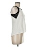Splendid 100% Supima Cotton Silver Sleeveless Top Size M - photo 4