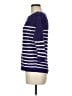 Ann Taylor LOFT Stripes Purple Pullover Sweater Size M - photo 5