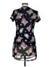 No Comment Floral Black Casual Dress Size L - photo 2