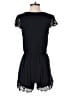 Topshop Solid Black Romper Size 8 - photo 2