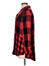 Cato 100% Rayon Plaid Red Long Sleeve Button-Down Shirt Size L (estimated) - photo 5