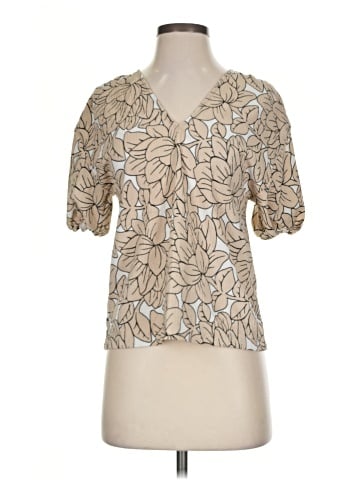 Ann Taylor LOFT Outlet Short Sleeve Blouse (view 1)