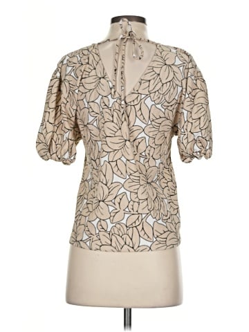 Ann Taylor LOFT Outlet Short Sleeve Blouse (view 2)