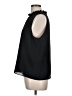 Cooper & Ella 100% Polyester Black Sleeveless Blouse Size Lg (3) - photo 5