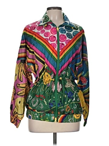 FARM Rio x Smiley Track Jacket (view 1)