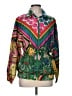 FARM Rio x Smiley 100% Polyester Print Green Track Jacket Size M (estimated) - photo 1