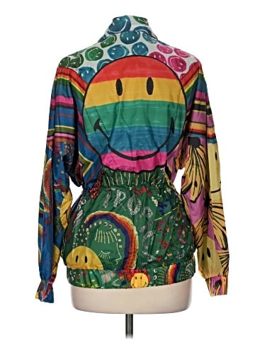FARM Rio x Smiley Track Jacket (view 2)