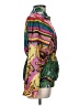 FARM Rio x Smiley 100% Polyester Print Green Track Jacket Size M (estimated) - photo 4