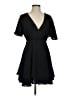 Unbranded Solid Black Cocktail Dress Size S - photo 1