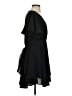 Unbranded Solid Black Cocktail Dress Size S - photo 4