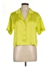 Ro & De 100% Polyester Green Short Sleeve Blouse Size L - photo 1
