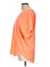 Lush 100% Polyester Orange Short Sleeve Top Size L - photo 5