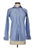 J.Crew Blue Long Sleeve Button-Down Shirt Size 2 - photo 1
