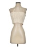 Zara Ivory Sleeveless Top Size S - photo 1