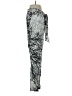 Isabel de Pedro Print White Silver Casual Pants Size 2 - photo 4