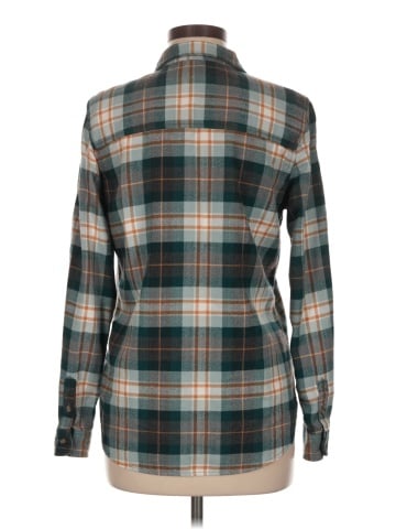 American Eagle Outfitters Long Sleeve Button-Down Shirt (view 2)