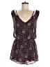 Xhilaration 100% Polyester Paisley Burgundy Romper Size M - photo 1