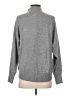 Ann Taylor LOFT Solid Gray Turtleneck Sweater Size S - photo 2