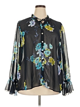 Susan Graver 3/4 Sleeve Blouse