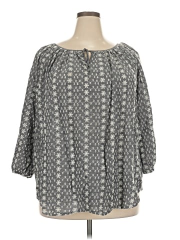 Chaps 3/4 Sleeve T-Shirt (view 1)