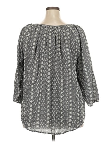 Chaps 3/4 Sleeve T-Shirt (view 2)