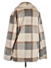 Katydid Collection 100% Polyester Plaid Ivory Coat Size S - photo 2