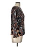 Talbots 100% Merino Wool Animal Print Brown Wool Pullover Sweater Size L - photo 4