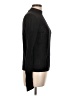 ALLSAINTS Metallic Black Turtleneck Sweater Size L - photo 4