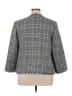Kasper 100% Polyester Tweed Gray Blazer Size 14 - photo 2