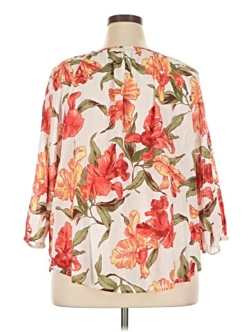 Chaps 3/4 Sleeve T-Shirt (view 2)