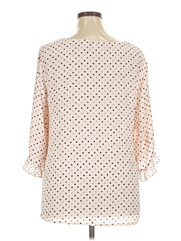 Rose + Olive 3/4 Sleeve Blouse (view 2)