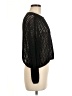 Zara Metallic Black Pullover Sweater Size M - photo 4