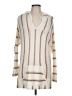 Sahalie Stripes Ivory Pullover Sweater Size L - photo 1