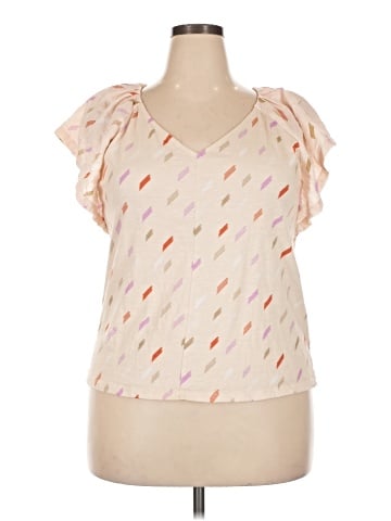 Ann Taylor LOFT Outlet Short Sleeve T-Shirt (view 1)
