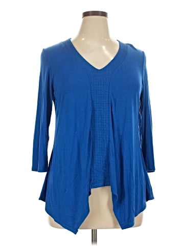 Adrianna Papell 3/4 Sleeve Top (view 1)