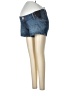 Isabel Maternity Blue Denim Shorts Size 6 Maternity - photo 1