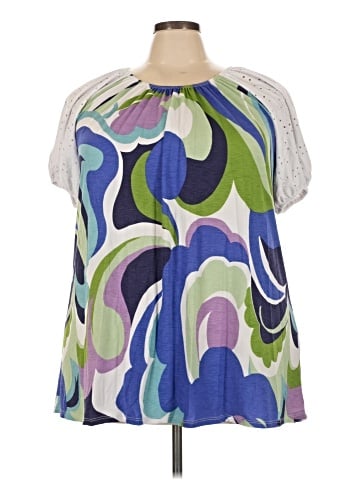 Cherish Short Sleeve Blouse (view 1)