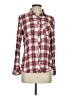Gap Plaid Red Long Sleeve Button-Down Shirt Size S - photo 1