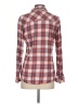 Gap Plaid Red Long Sleeve Button-Down Shirt Size S - photo 2