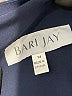 Bari Jay 100% Polyester Solid Blue Cocktail Dress Size 14 - photo 7