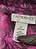 Catherines 100% Polyester Paisley Purple 3/4 Sleeve Blouse Size 2X - photo 7