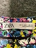 Zara Floral Purple Casual Pants Size S - photo 7