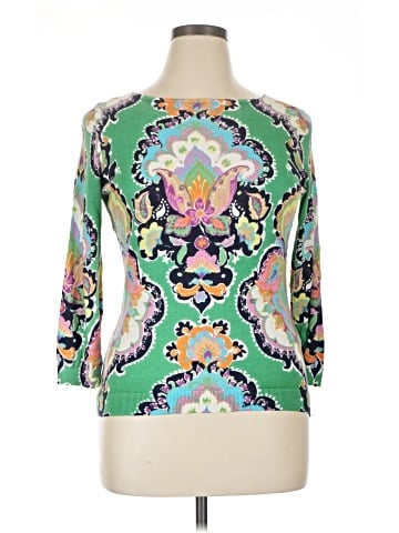 Chaps 3/4 Sleeve Blouse (view 1)