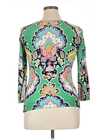 Chaps 3/4 Sleeve Blouse (view 2)