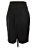 Express Solid Black Formal Skirt Size 10 - photo 2