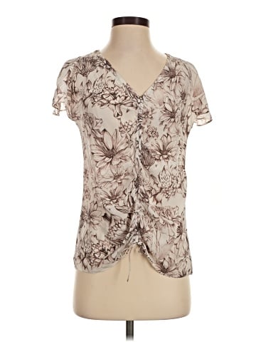 Banana Republic Heritage Collection Short Sleeve Silk Top (view 1)