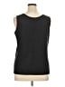 Chico's Solid Black Sleeveless T-Shirt Size XL (3) - photo 2